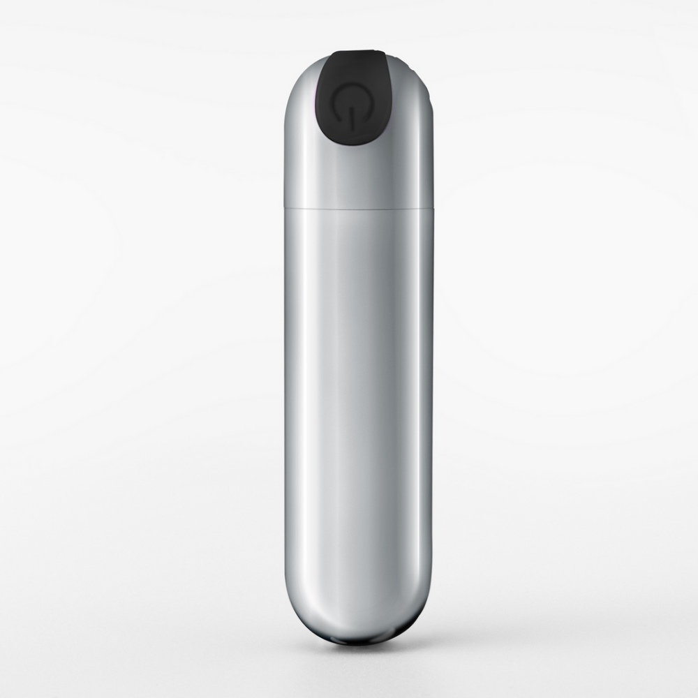 iMoan - Oplaadbare Vibrerende Bullet - Zilver
