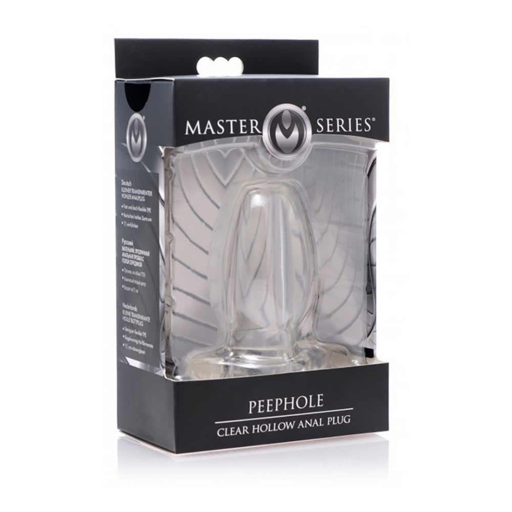 PeepHole - Transparante Holle Anale Plug - Klein - Afbeelding 2