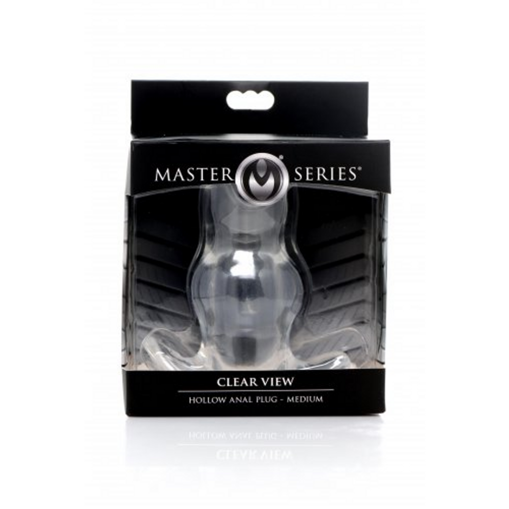 Duidelijk Zicht - Holle Anale Plug - Medium - Afbeelding 2