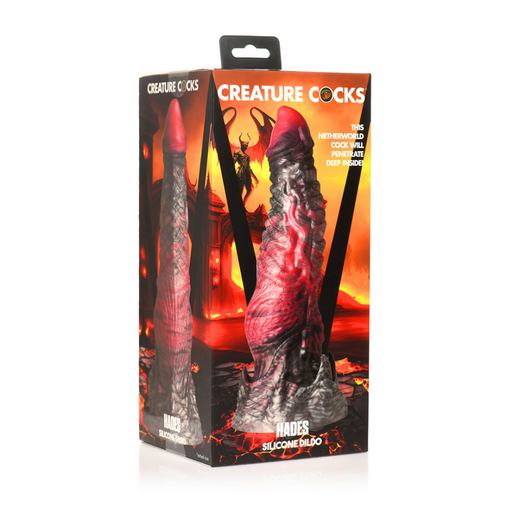 Hades - Siliconen Dildo - Groot - Afbeelding 2
