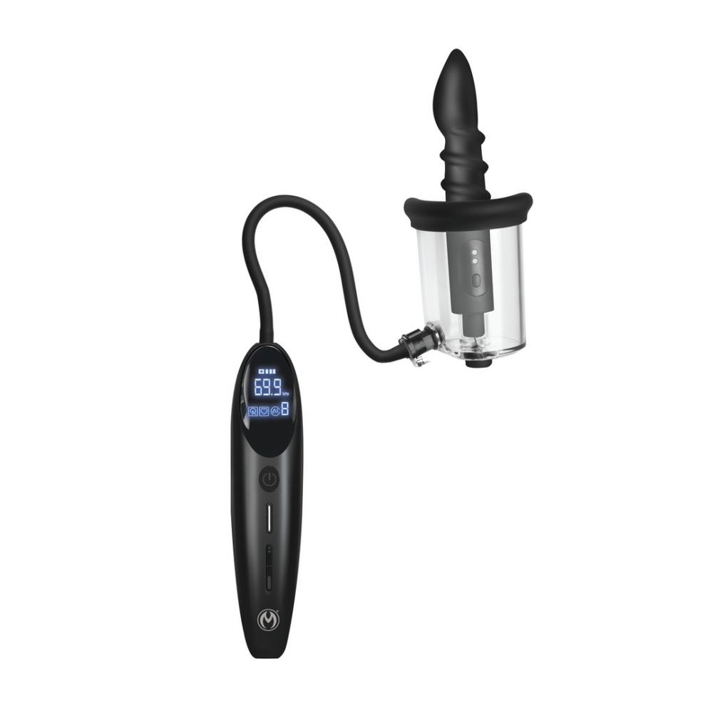 Rosebud Driller Deluxe Set - Vibrerende Silicone Rosebud Pomp - Transparant - Afbeelding 4