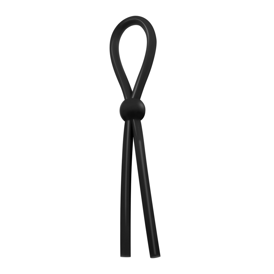 Billy the Ring - Silicone Verstelbare Cockring - Zwart