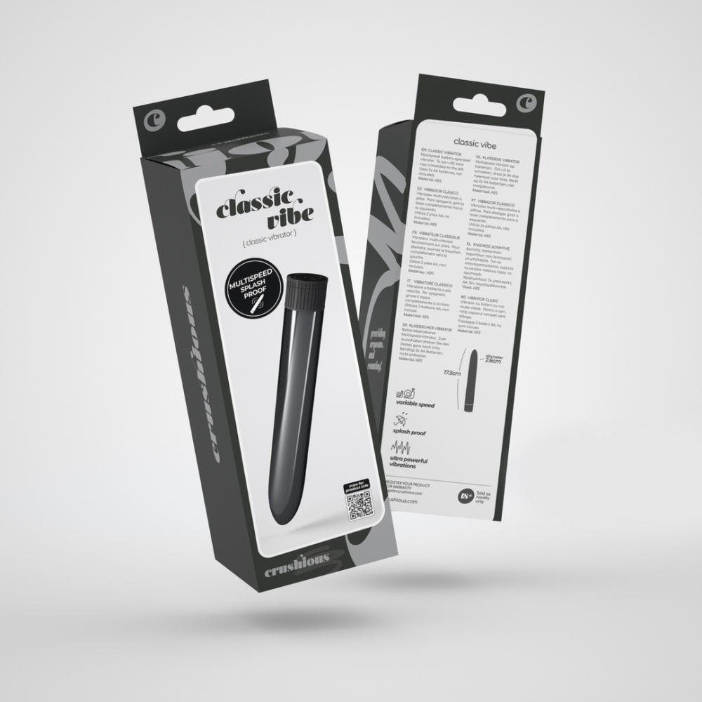 Classic Vibe - Classic Vibrator - Zwart - Afbeelding 2