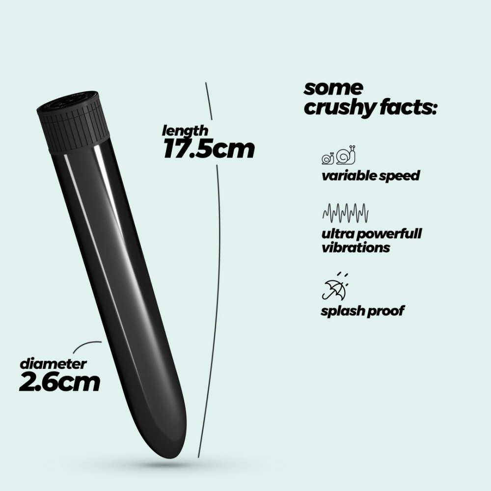 Classic Vibe - Classic Vibrator - Zwart - Afbeelding 5