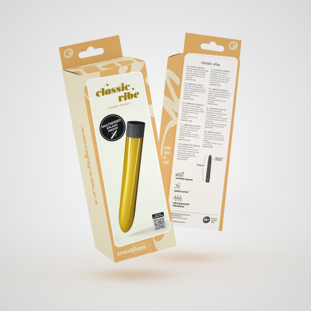 Classic Vibe - Classic Vibrator - Goud - Afbeelding 2