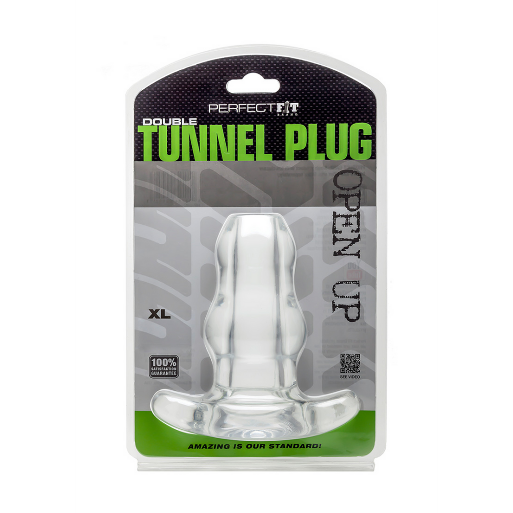 Dubbele Tunnel Plug - Holle Butt Plug - XL - Afbeelding 2