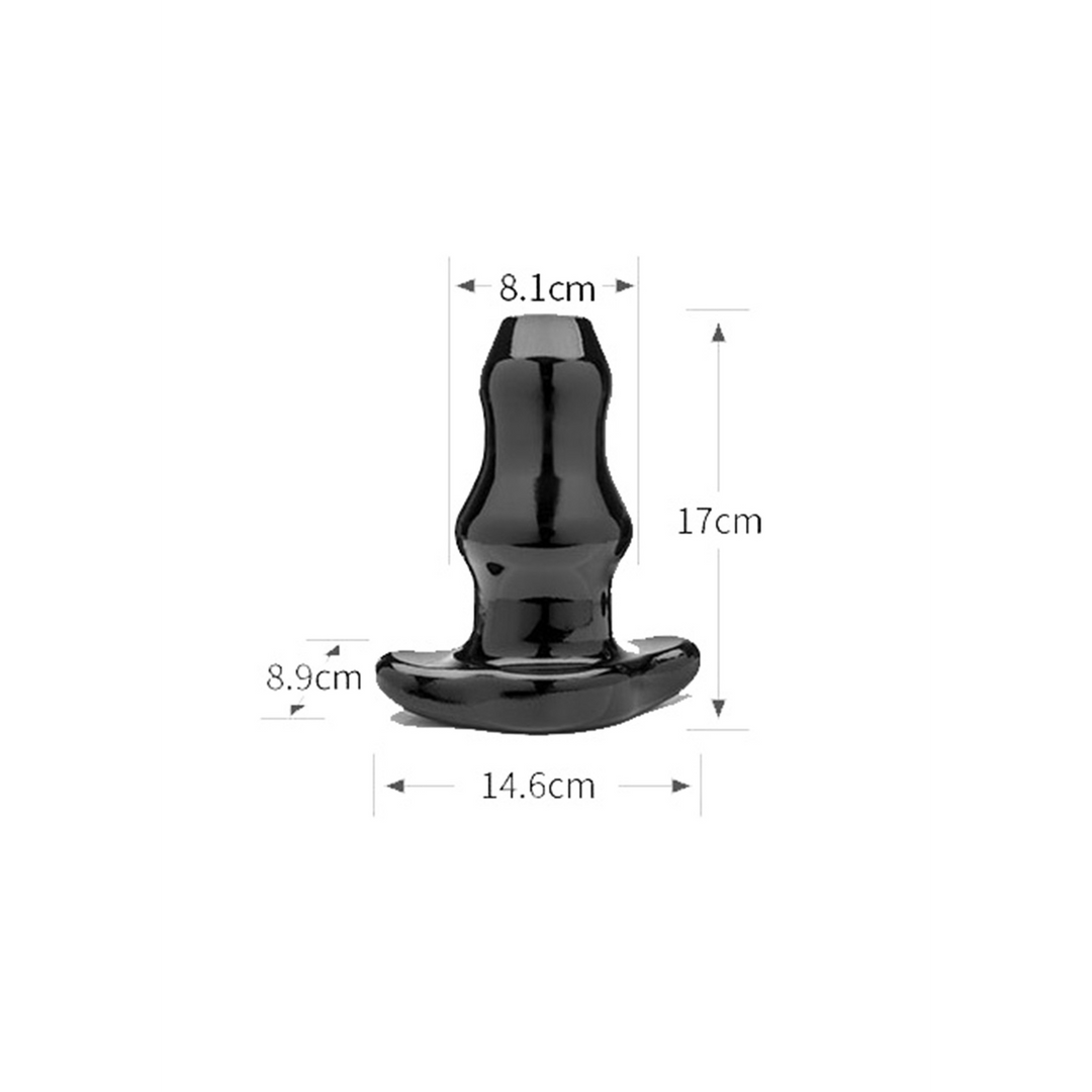 Dubbele Tunnel Plug - Holle Butt Plug - XL - Afbeelding 3
