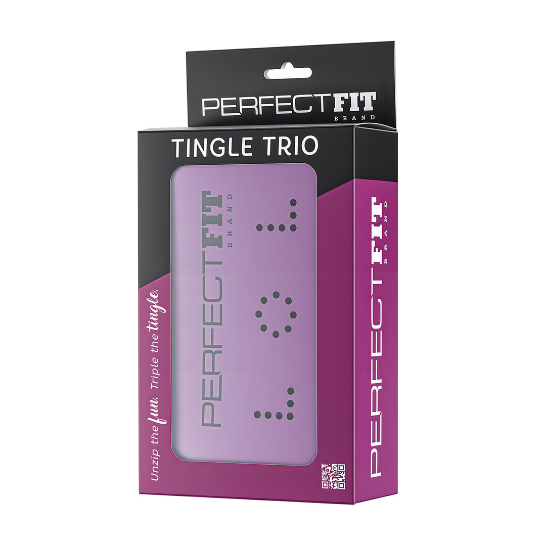 LOL Tingle Trio - 3 Vibe Speelset - Paars/Zwart - Afbeelding 2