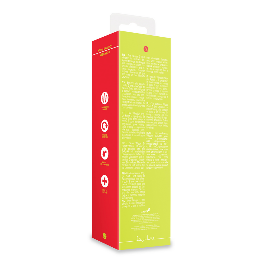 Wiggle G-Spot Vibrator - Lime Passion - Afbeelding 3