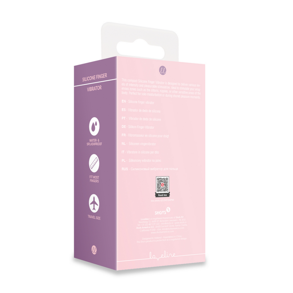 Silicone Vinger Vibrator - Touch of Pink - Afbeelding 3