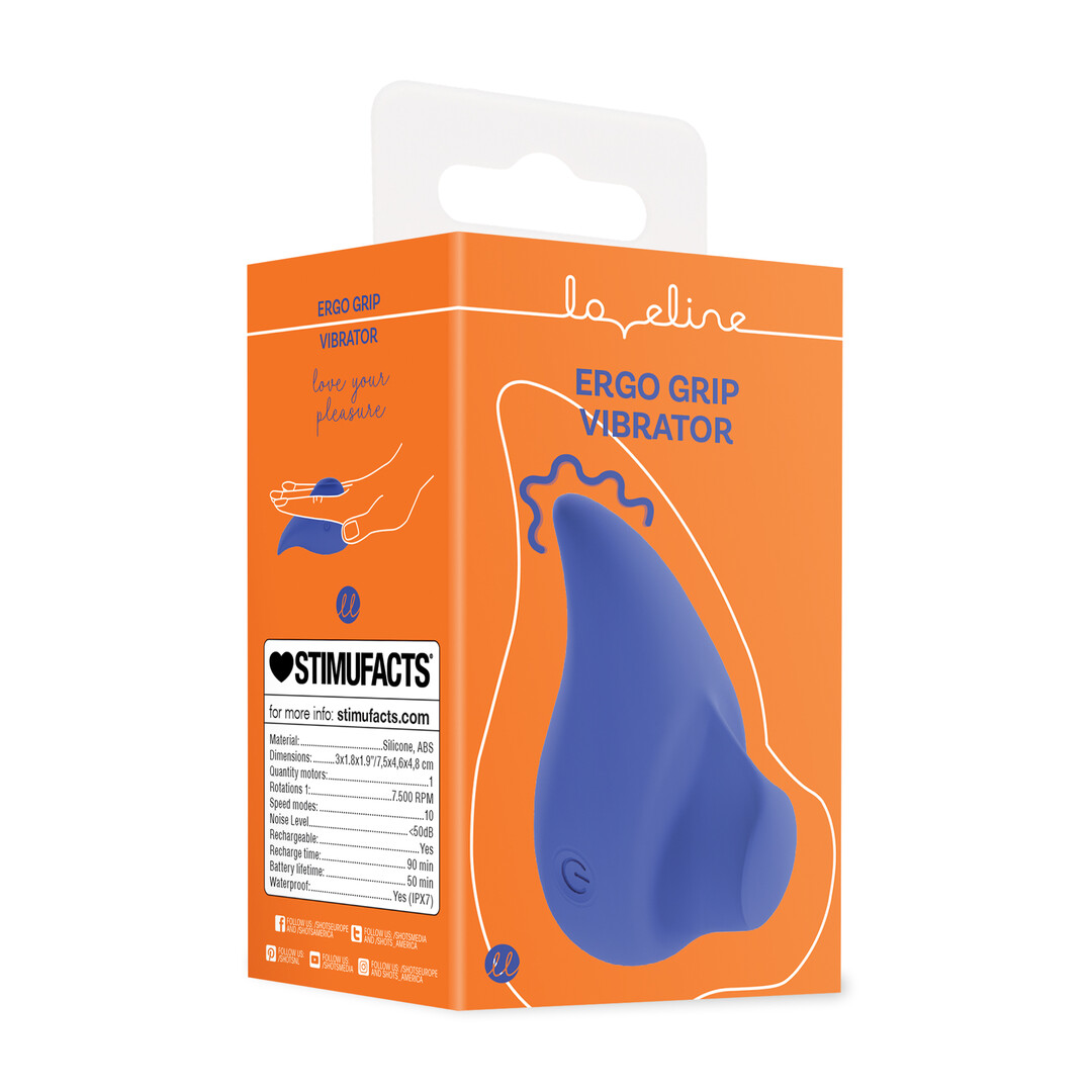 Ergo Grip - Lay On Massager - Blauw - Afbeelding 2