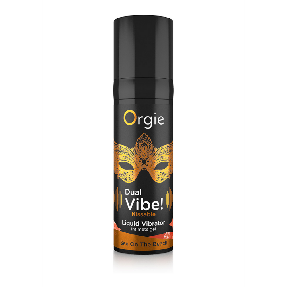 Dual Vibe! Kissable Liquid Vibrator - Sex On The Beach - 0,5 fl oz / 15 ml