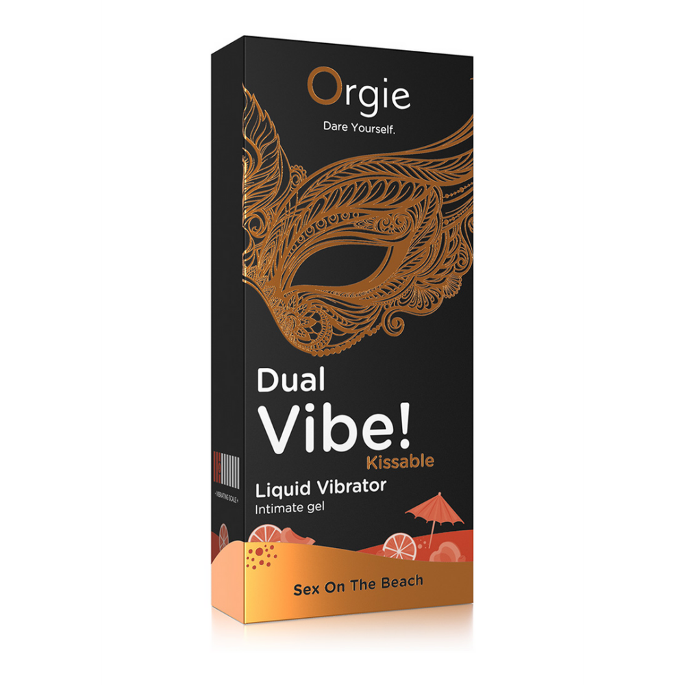 Dual Vibe! Kissable Liquid Vibrator - Sex On The Beach - 0,5 fl oz / 15 ml - Afbeelding 3