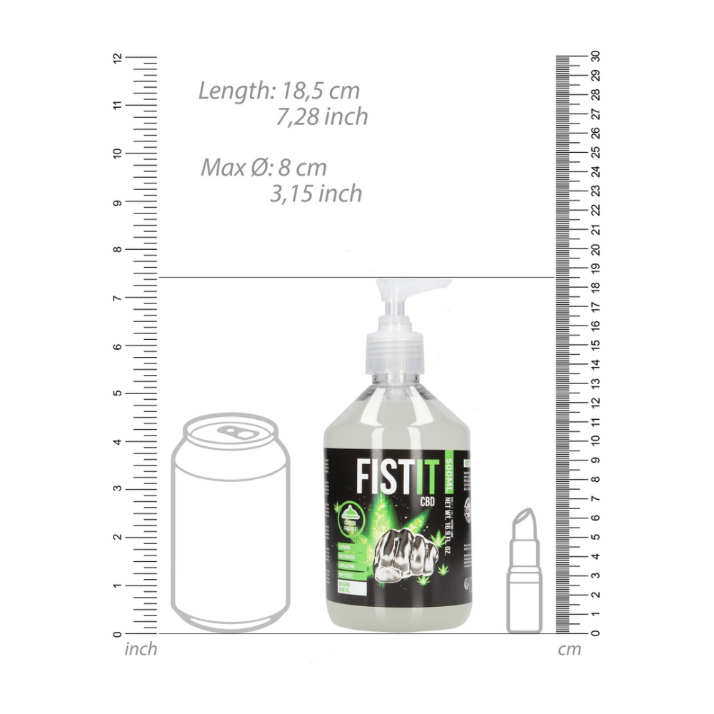 CBD Glijmiddel - 500 ml - Pomp - Afbeelding 5