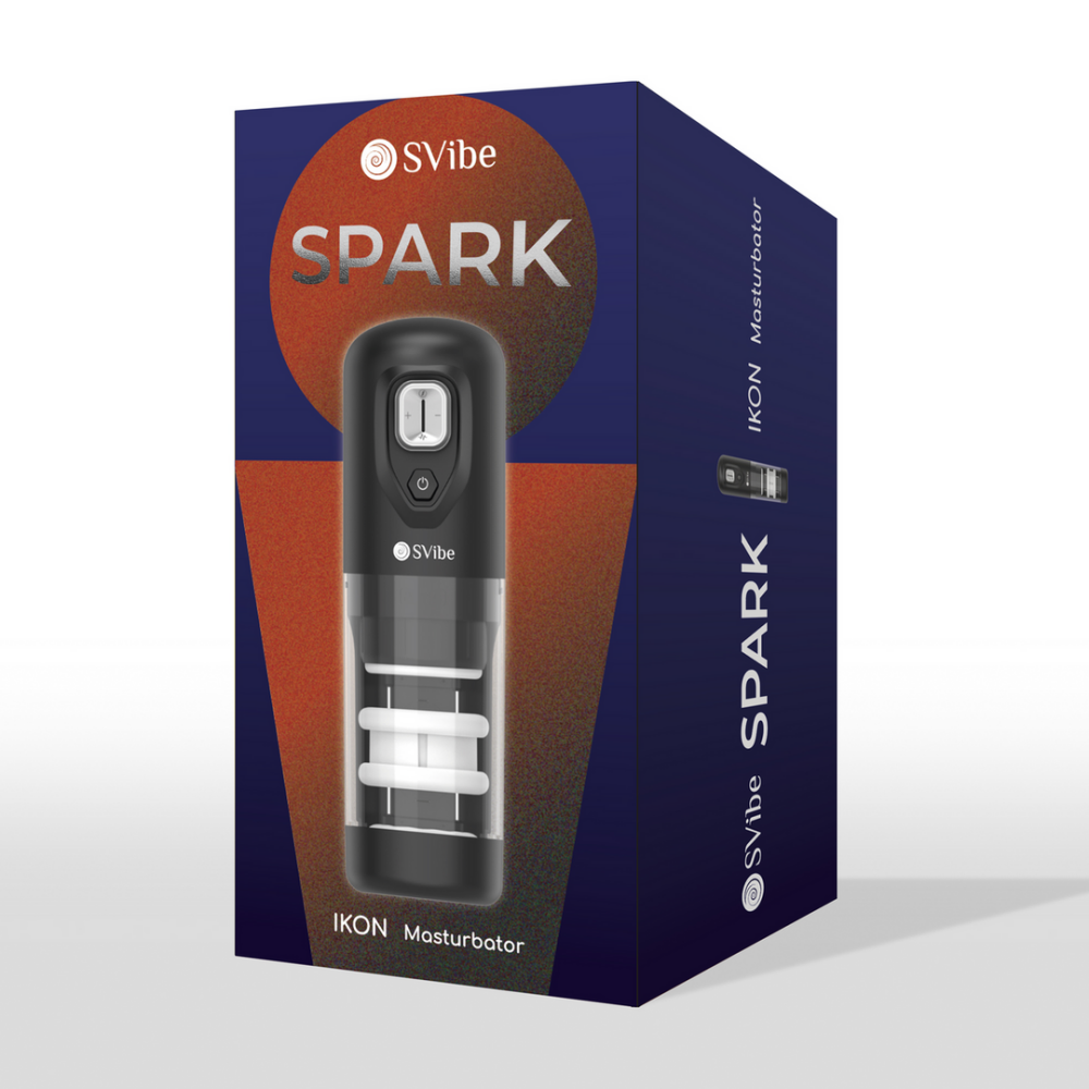Ikon SPARK - Duwende en Draaien Masturbator - Transparant - Afbeelding 2
