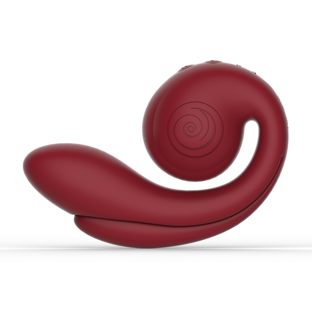 GIZI Pro - Drievoudige Stimulator - Bordeaux - Afbeelding 4
