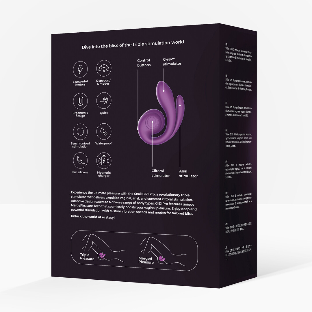 GIZI Pro - Drievoudige Stimulator - Grapo - Afbeelding 3