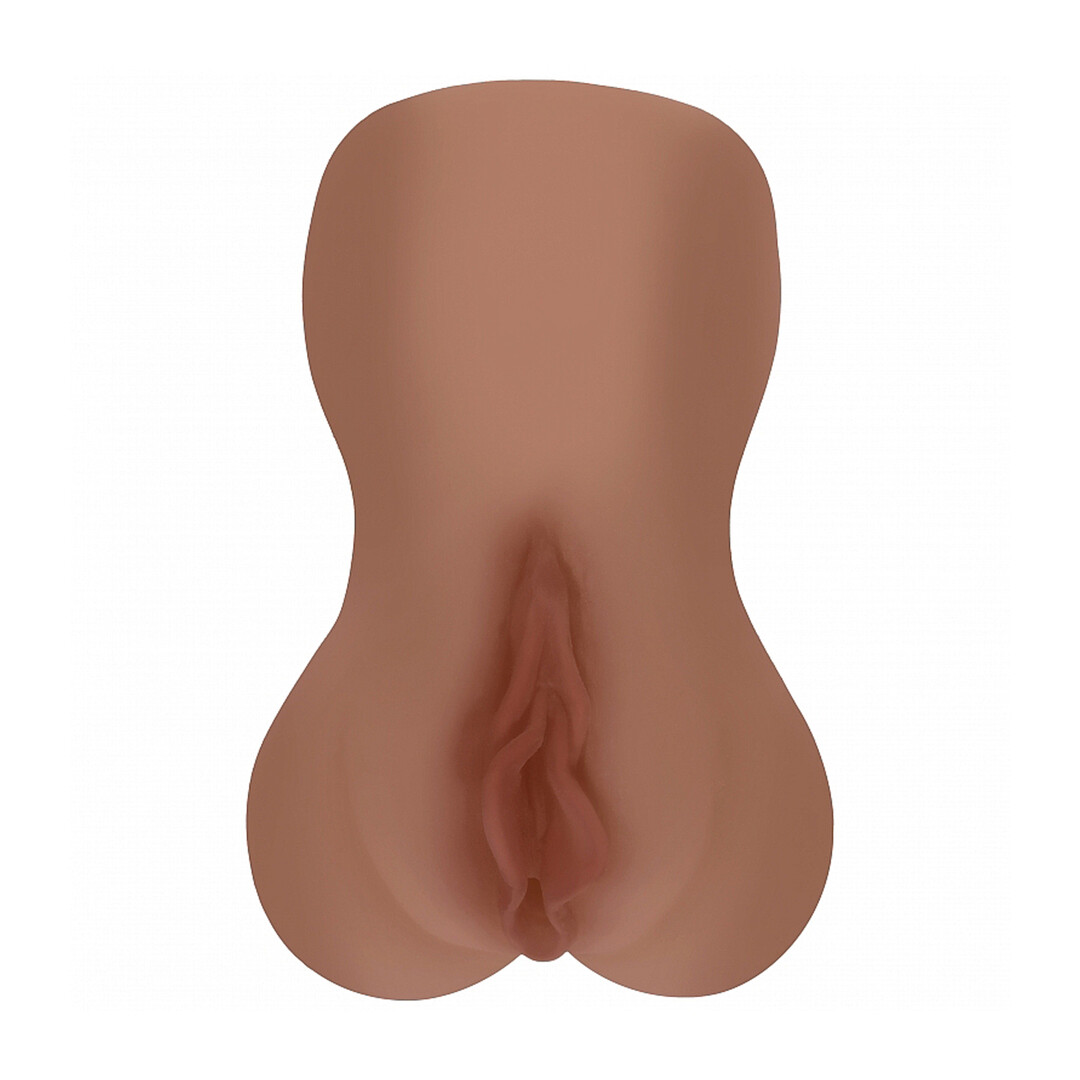 Raw - Velvet Vice - TPE Grote Masturbator - 335g - Bruin - Afbeelding 4