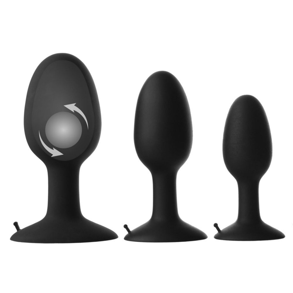 Weighted Butt Plug - Medium 4.7 / 12 cm - Afbeelding 4