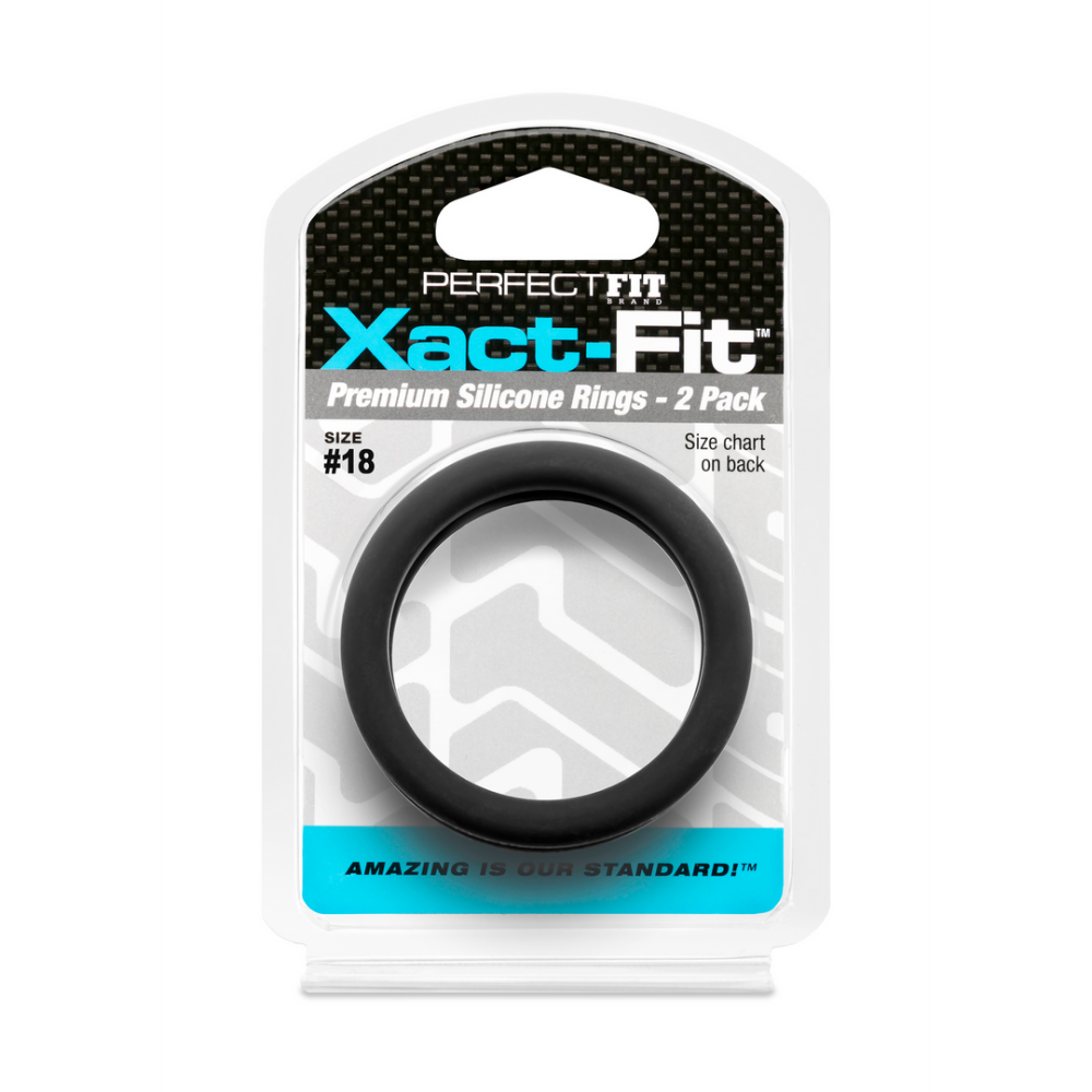 #18 Xact-Fit - Cockring 2-Pack - Afbeelding 2