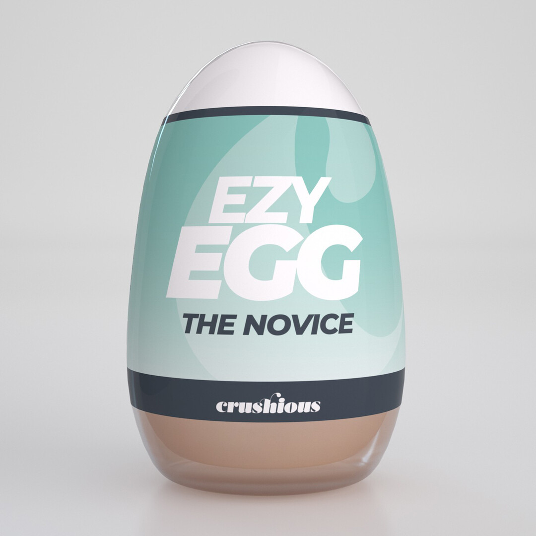 Ezy Egg - Masturbator Ei - De Beginner - Turquoise - Afbeelding 2