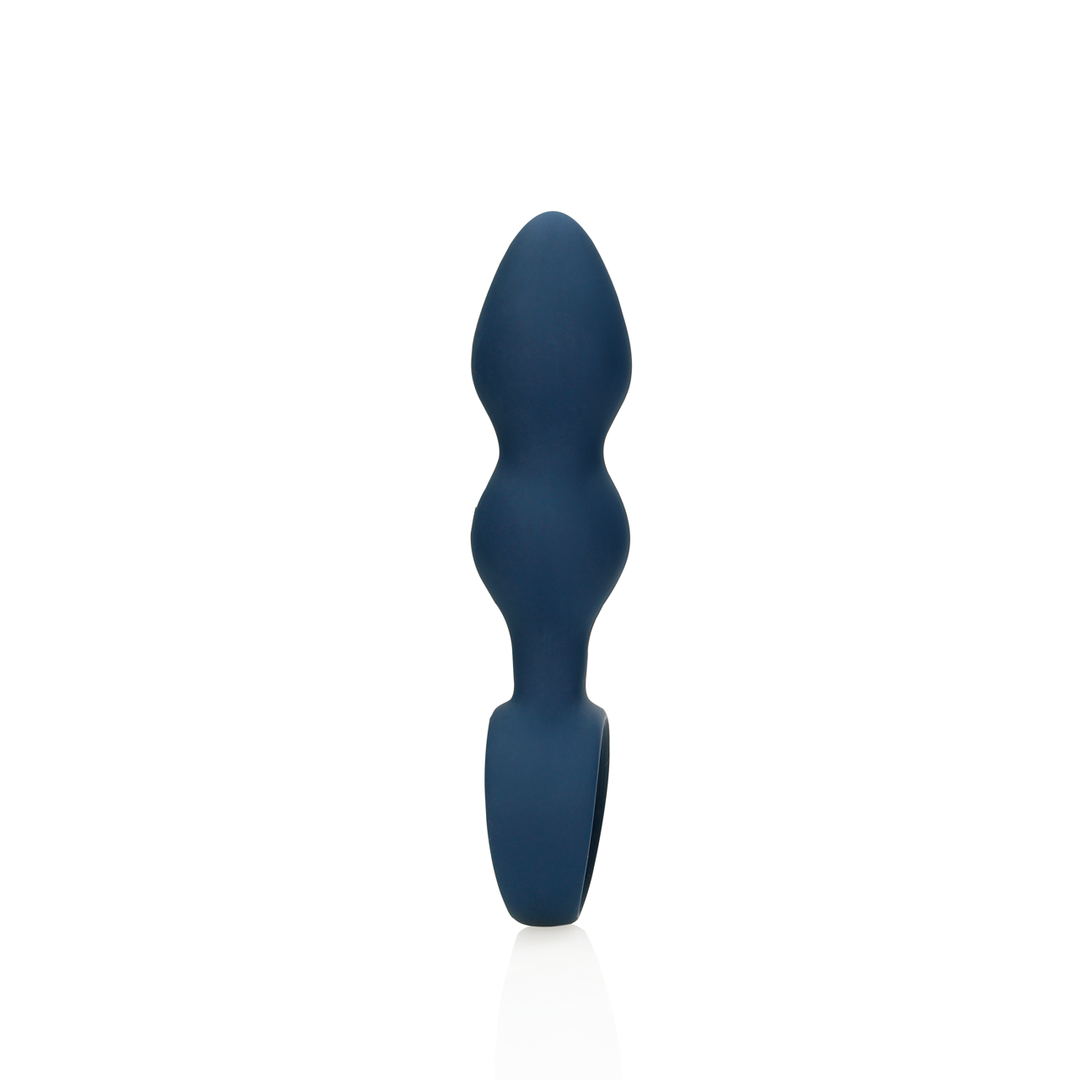 Druppelvormige Anale Plug - Groot - Baltisch Blauw - Afbeelding 5