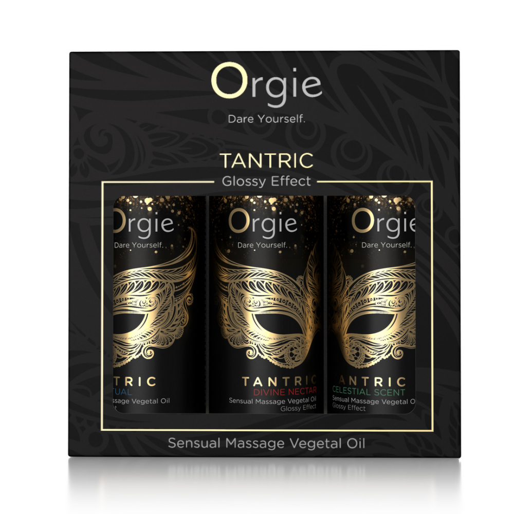 Tantric - Sensuele Massageolie Set - Mini Formaat