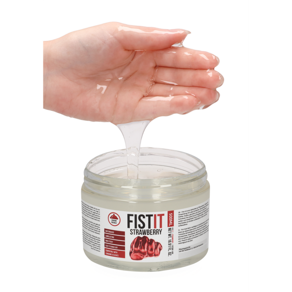 Extra Dikke Glijmiddel - Aardbei - 17 fl oz / 500 ml - Afbeelding 5