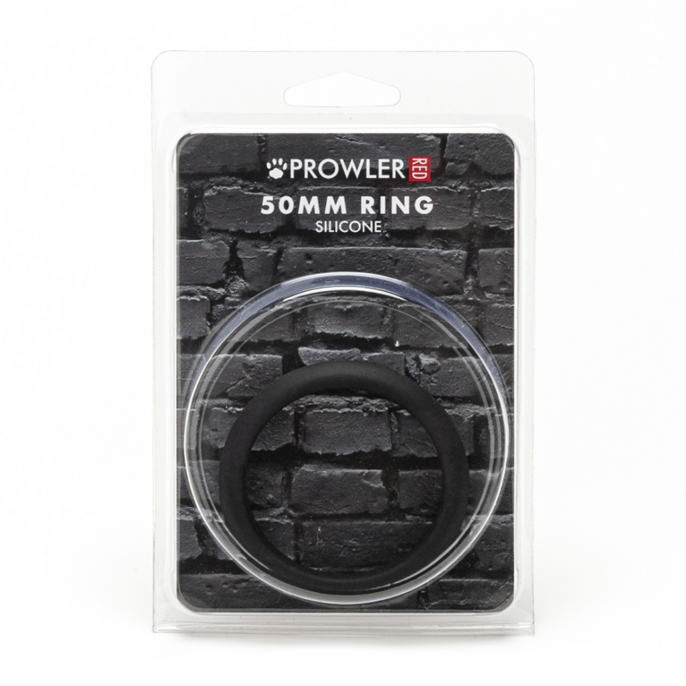Silicone 50mm Ring - Zwart - Afbeelding 2