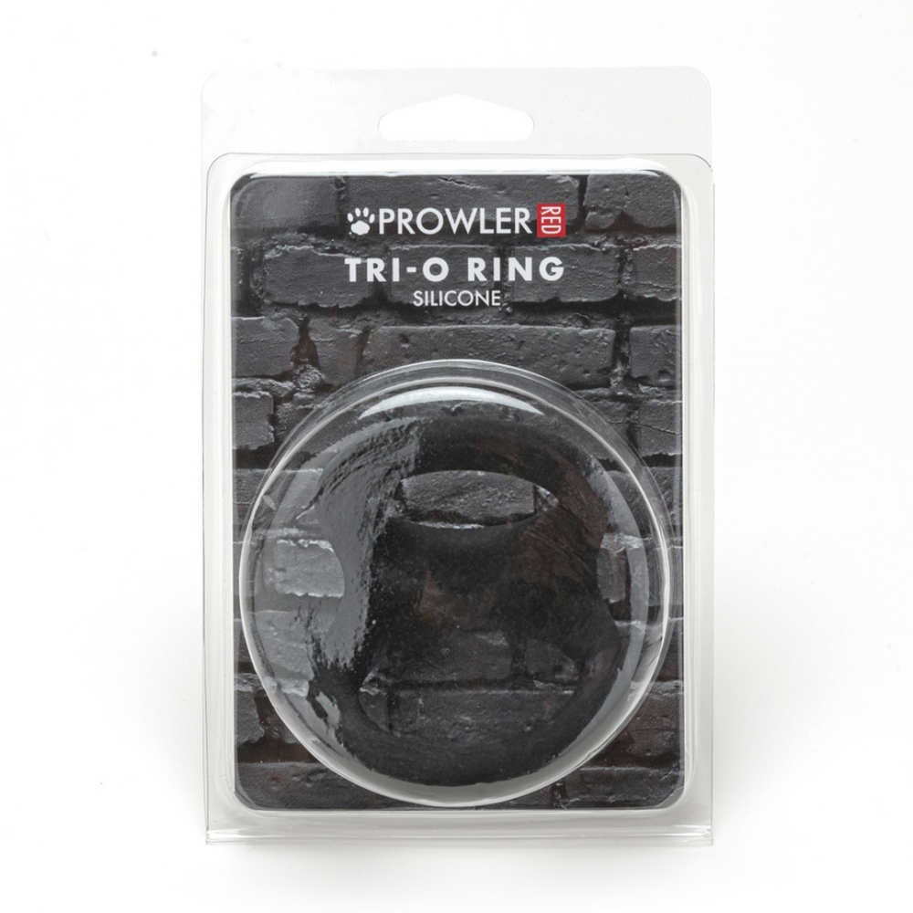 Tri-O Siliconen Ring - Zwart - Afbeelding 2