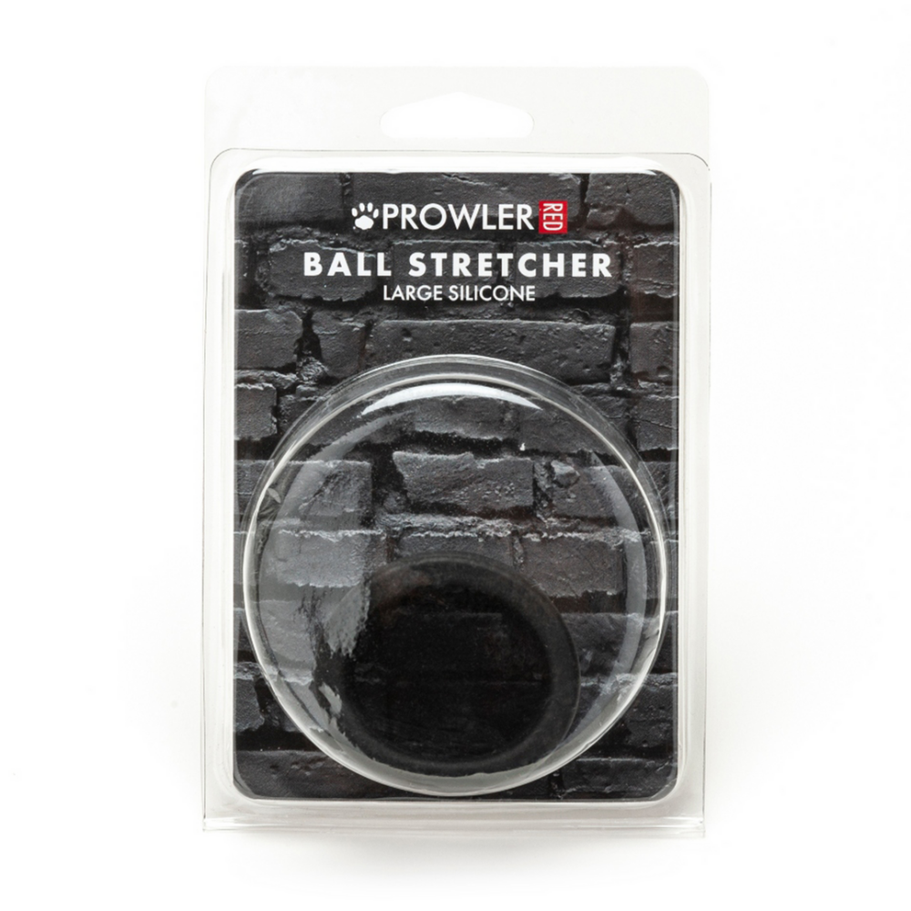 Siliconen Ball Stretcher - Groot - Zwart - Afbeelding 2