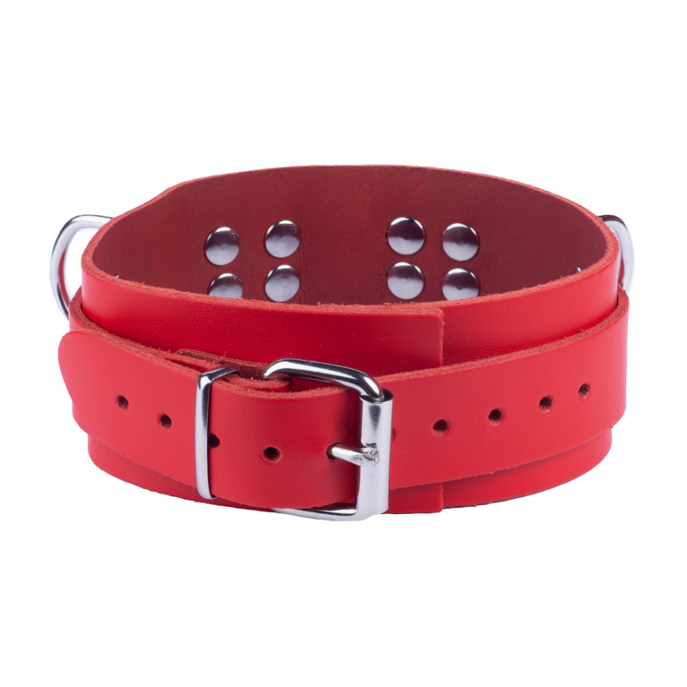 Ultra Leather Halsketting - Rood - Afbeelding 2