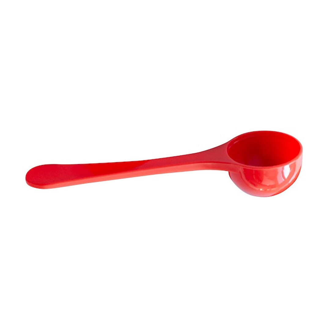Verpakking van 25 Rode Lepels - 0,21 oz / 6 gr Dosering