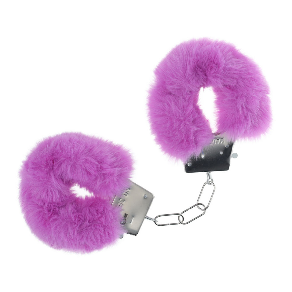 Classic Fluffy Handboeien - Paars