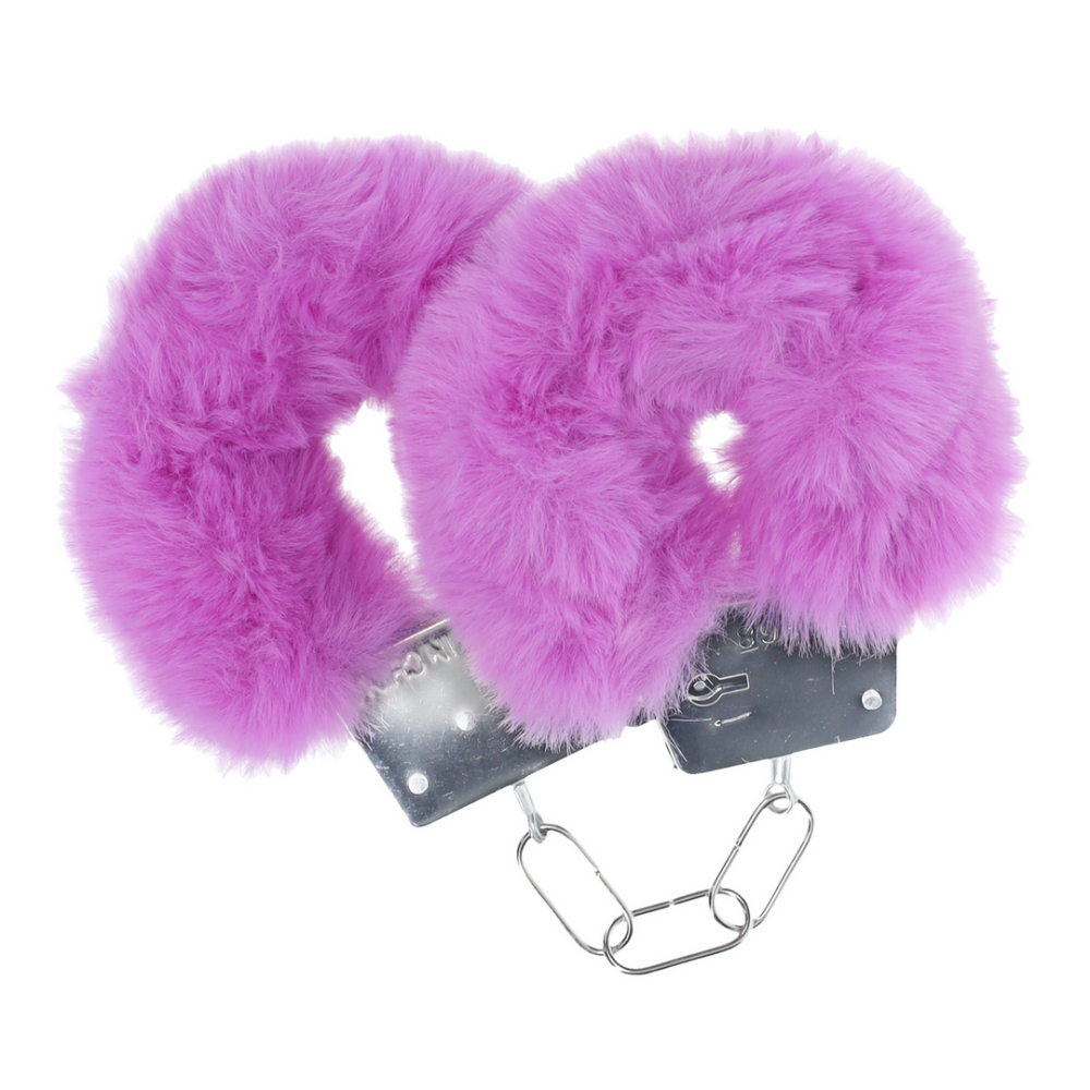 Classic Fluffy Handboeien - Paars - Afbeelding 3