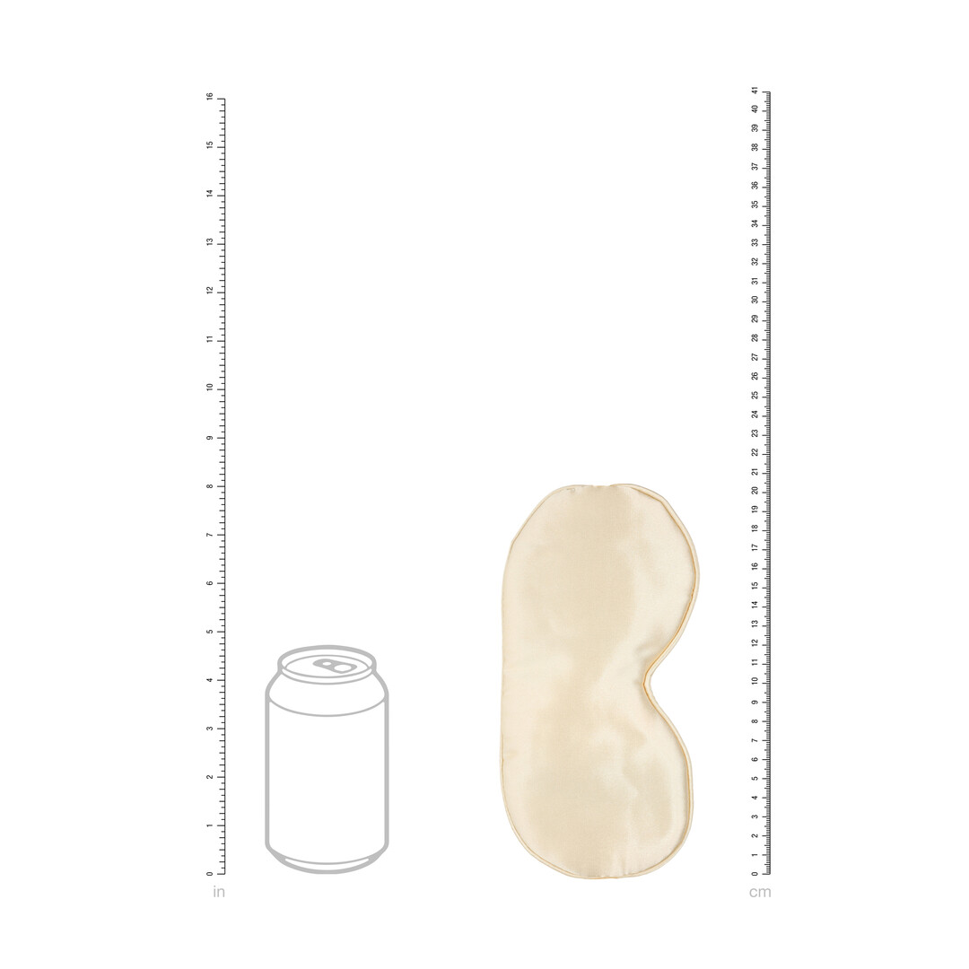 Satin Mask - Goud - Afbeelding 5