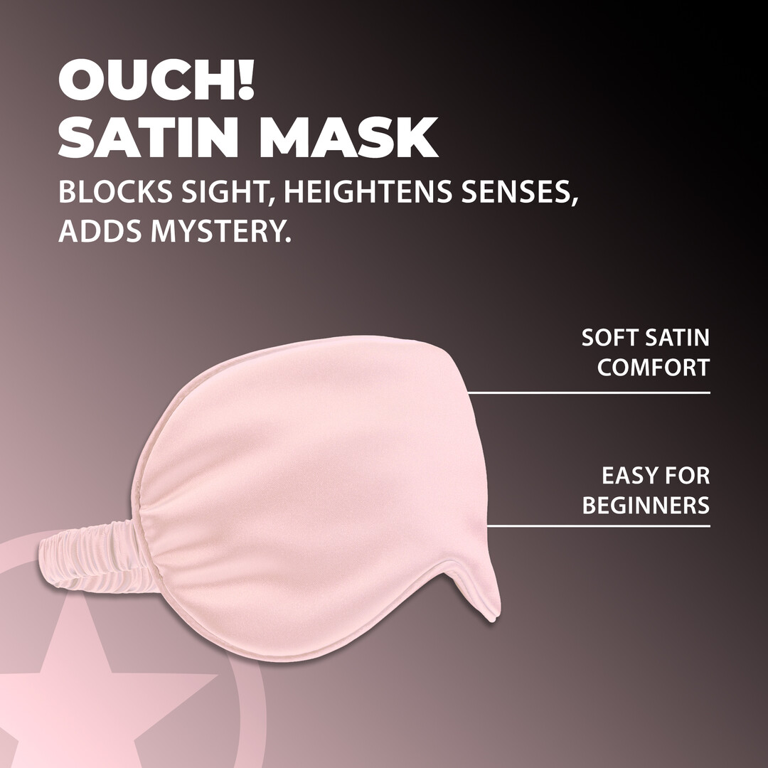 Satin Mask - Poederroze - Afbeelding 4
