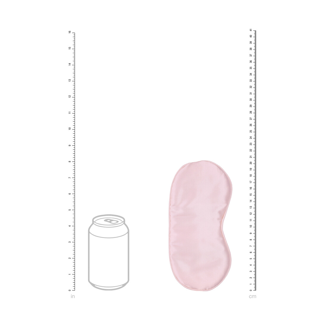 Satin Mask - Poederroze - Afbeelding 5
