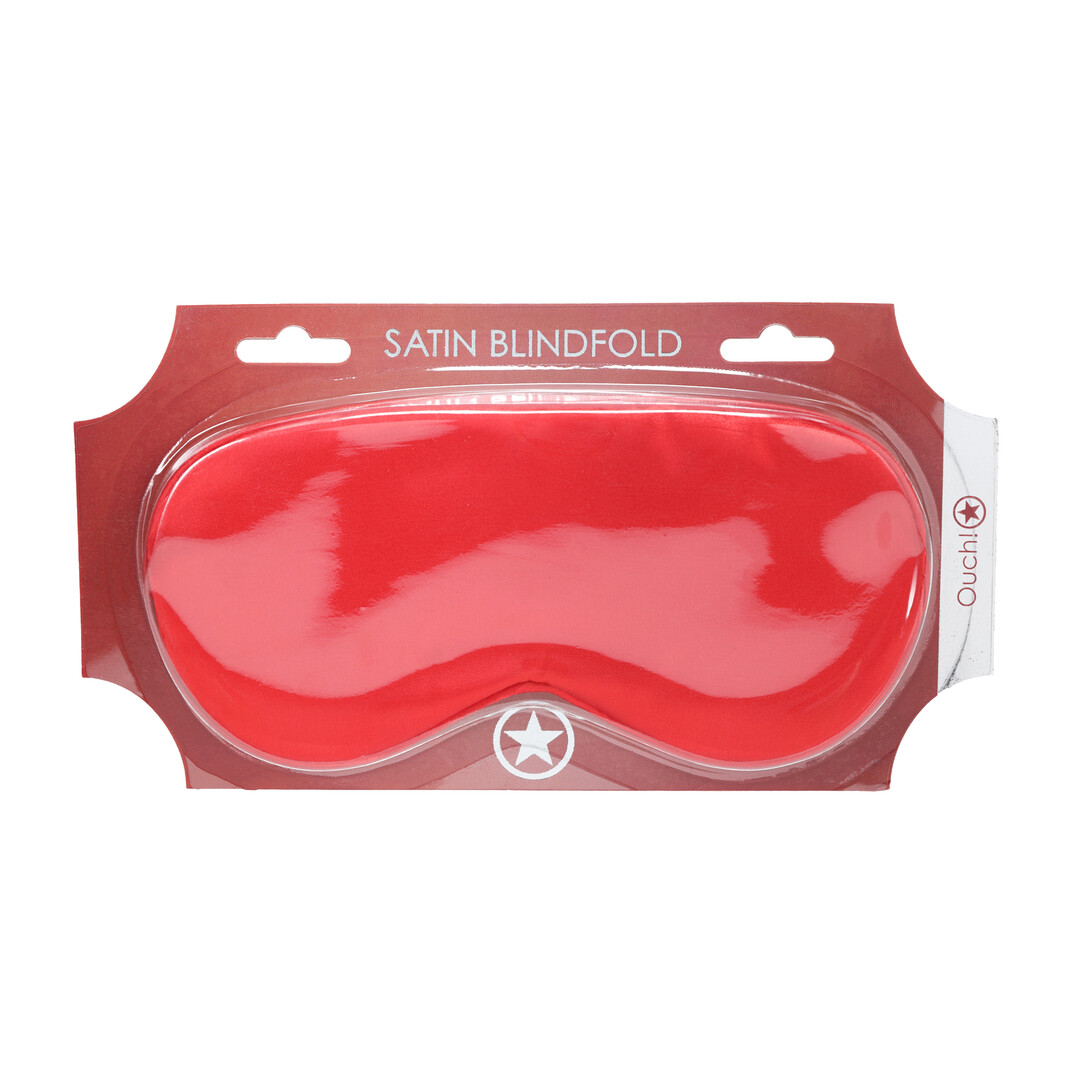 Satin Mask - Rood - Afbeelding 2