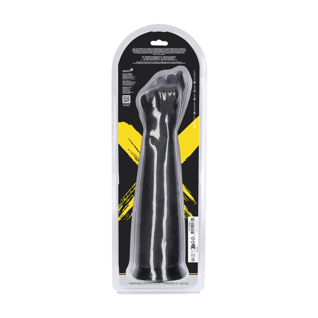 Fist of Pleasure XL - Fist Dildo - 1336 gr / 35 cm - Black - Afbeelding 3