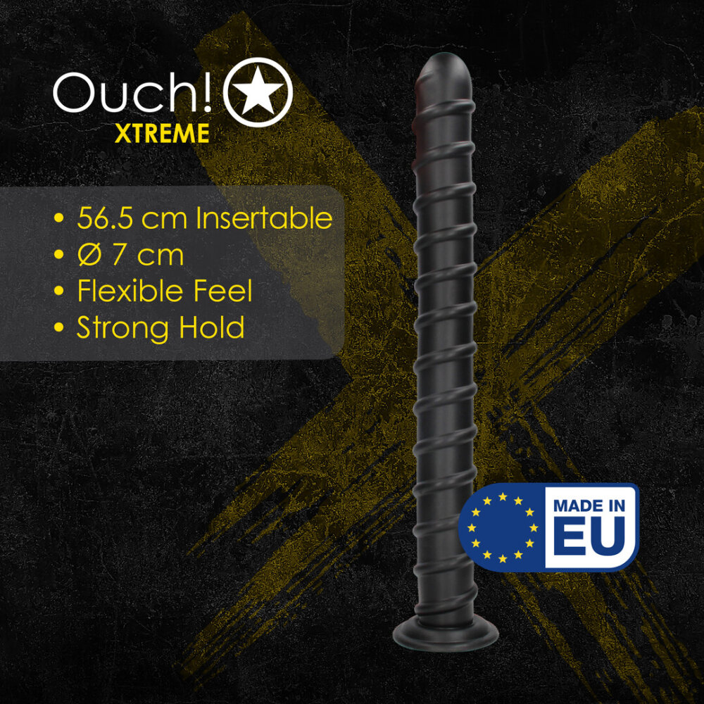 Pole of Power - Anale Plug - 56,5 cm - Zwart - Afbeelding 4