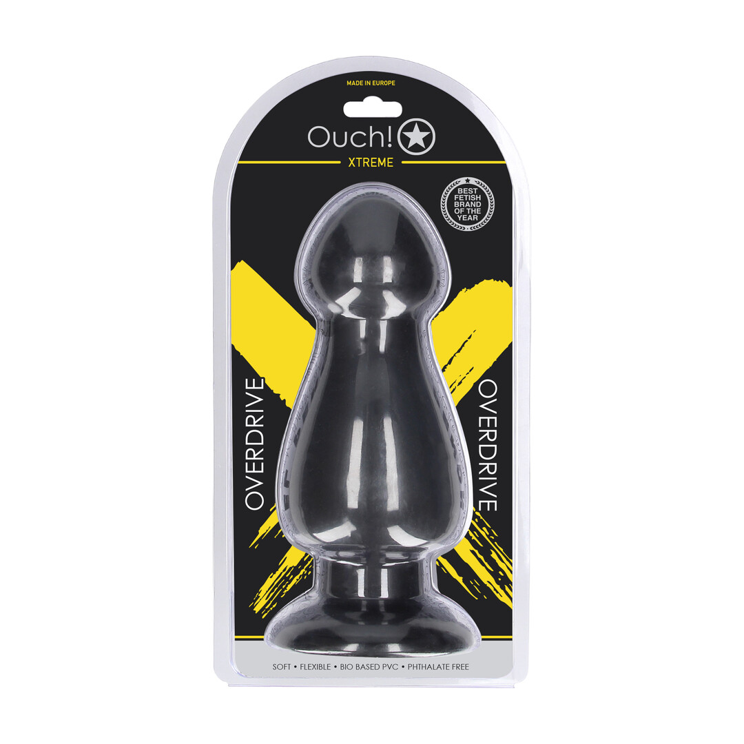 Overdrive - Anal Plug - 1265 gr / 23,5 cm - Black - Afbeelding 2