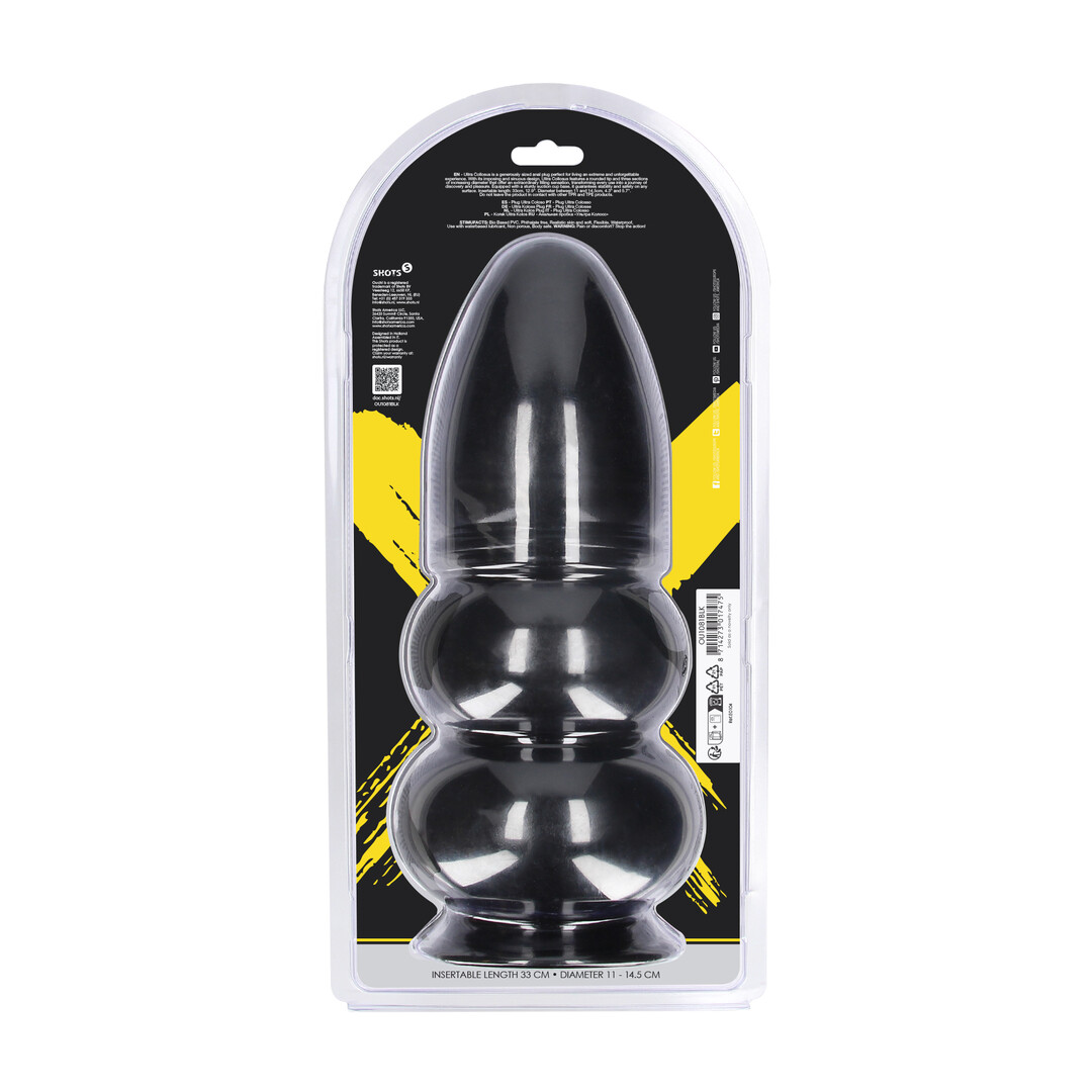 Ultra Collosus - Anal Plug - 3392 gr / 33 cm - Black - Afbeelding 3