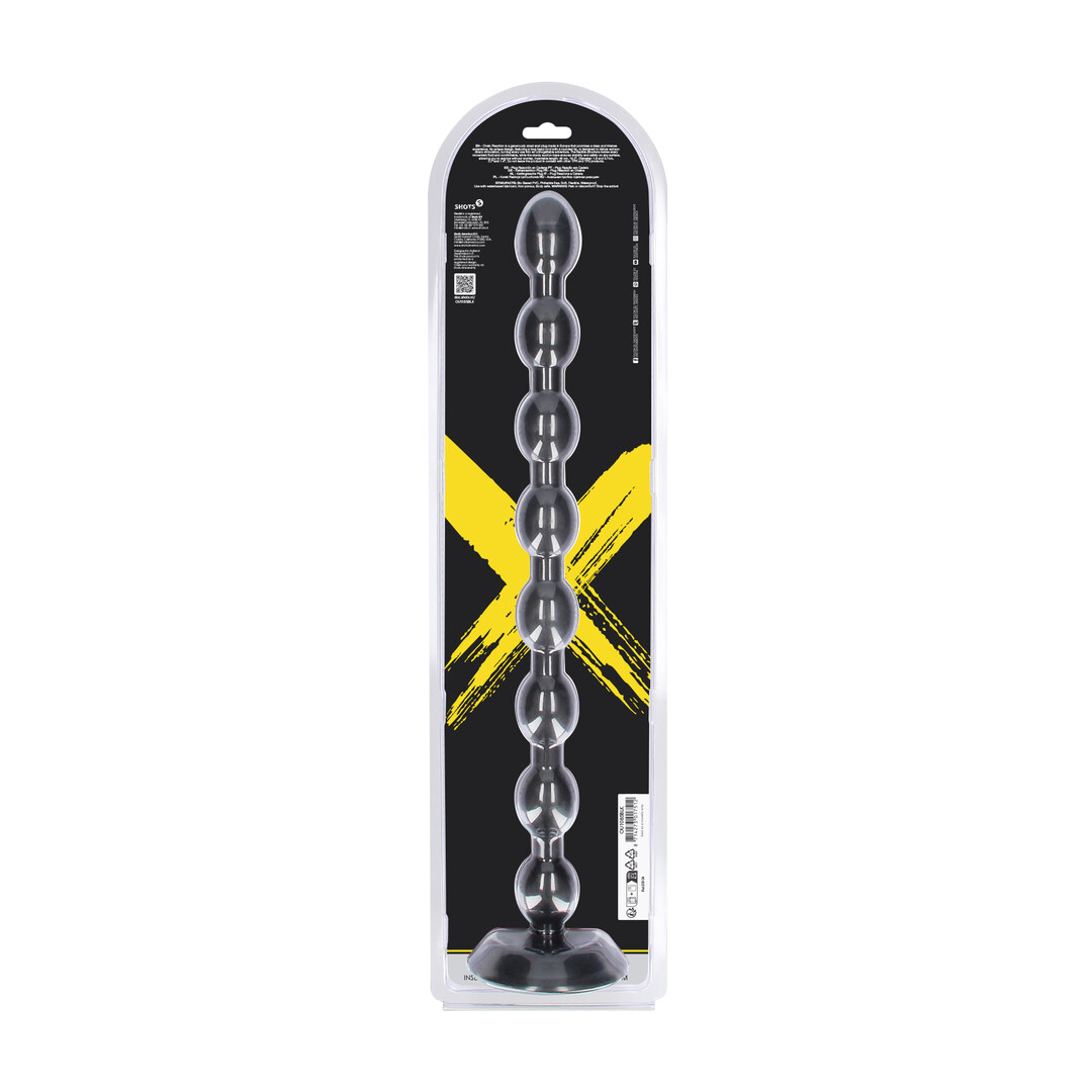 Chain Reaction - Anal Plug - 462 gr / 49 cm - Black - Afbeelding 3