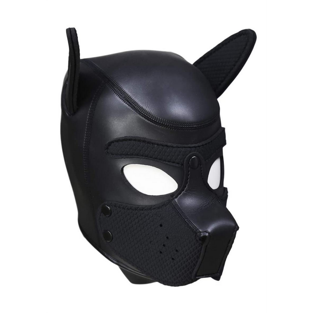 Neopreen Puppy Mask - Zwart - Afbeelding 4