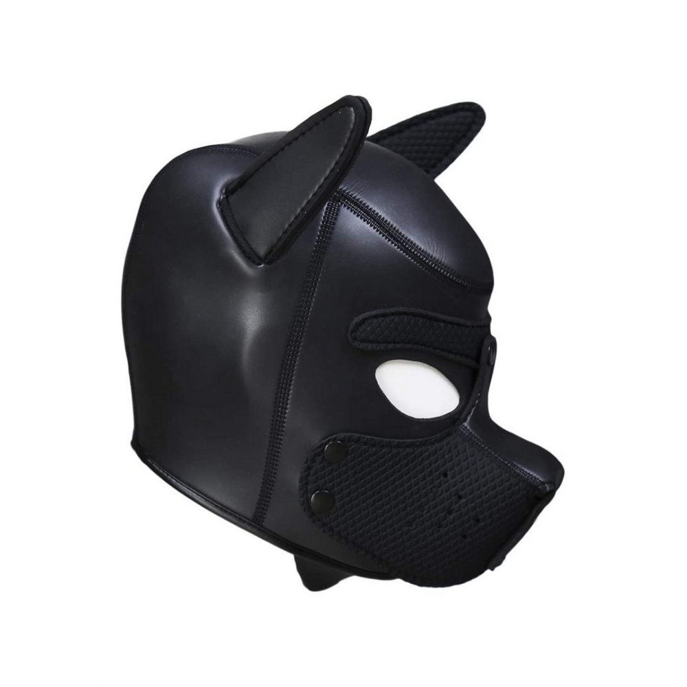 Neopreen Puppy Mask - Zwart - Afbeelding 5