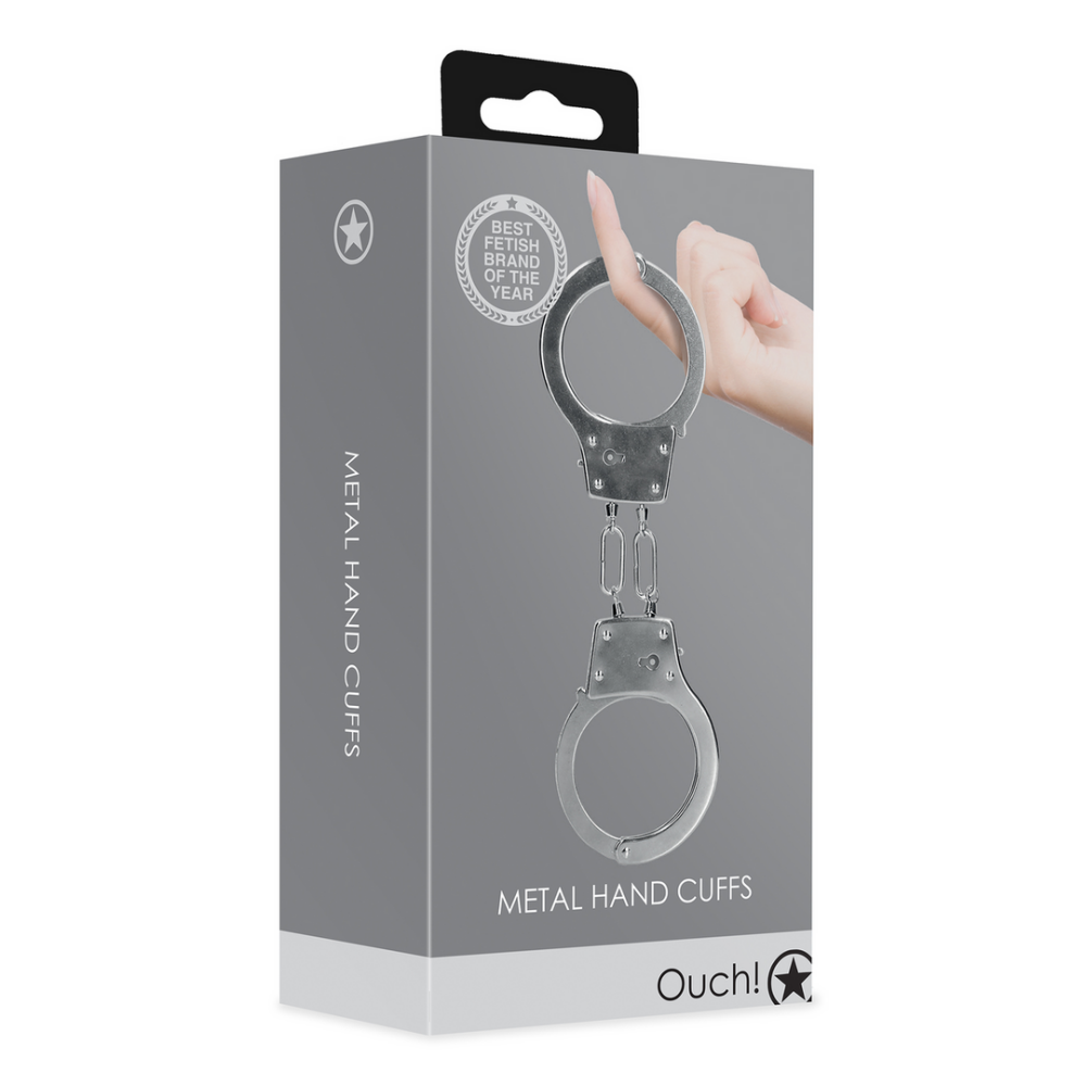 Metalen Handboeien - Zilver - Afbeelding 2