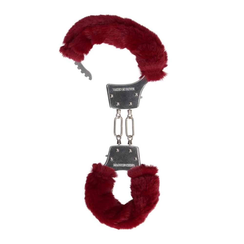 Fluffy metalen handboeien - Afbeelding 5