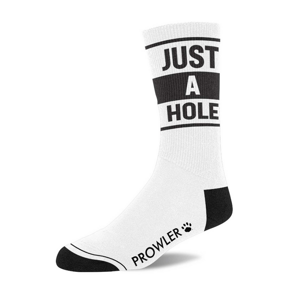 Just A Hole Sokken - Wit/Zwart - Afbeelding 2