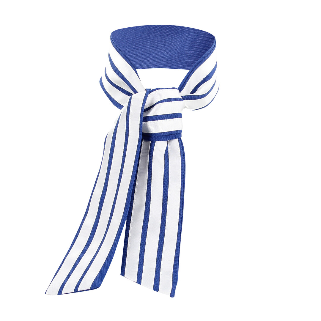 Stewardess Kostuum - S/M - Blauw/Wit - Afbeelding 5